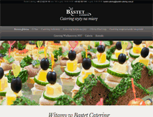 Tablet Screenshot of bastet-catering.waw.pl
